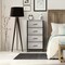 Sorbus Dresser with 4 Drawers - Bedside Furniture & Night Stand End Table Dresser with Steel Frame, Wood Top, Easy Pull Fabric Bins for Home, Bedroom Accessories, Office & Dorm